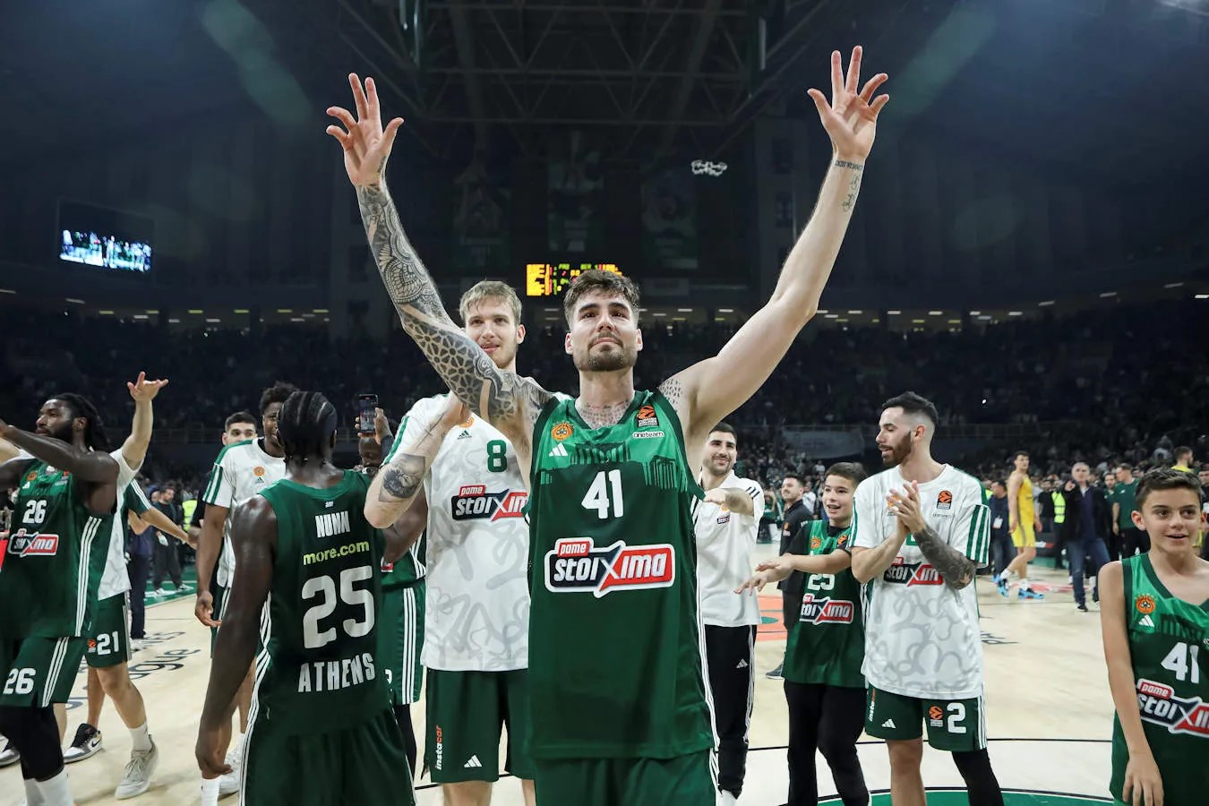 There is belief and expectation among Panathinaikos fans and players under the Ergin Ataman revolution