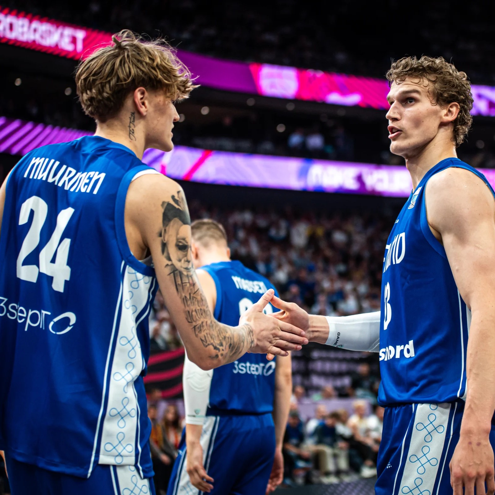 Miikka Muurinen has spoken openly about how he has learned a lot from Lauri Markkanen and Sasu Salin at EuroBasket 2025.