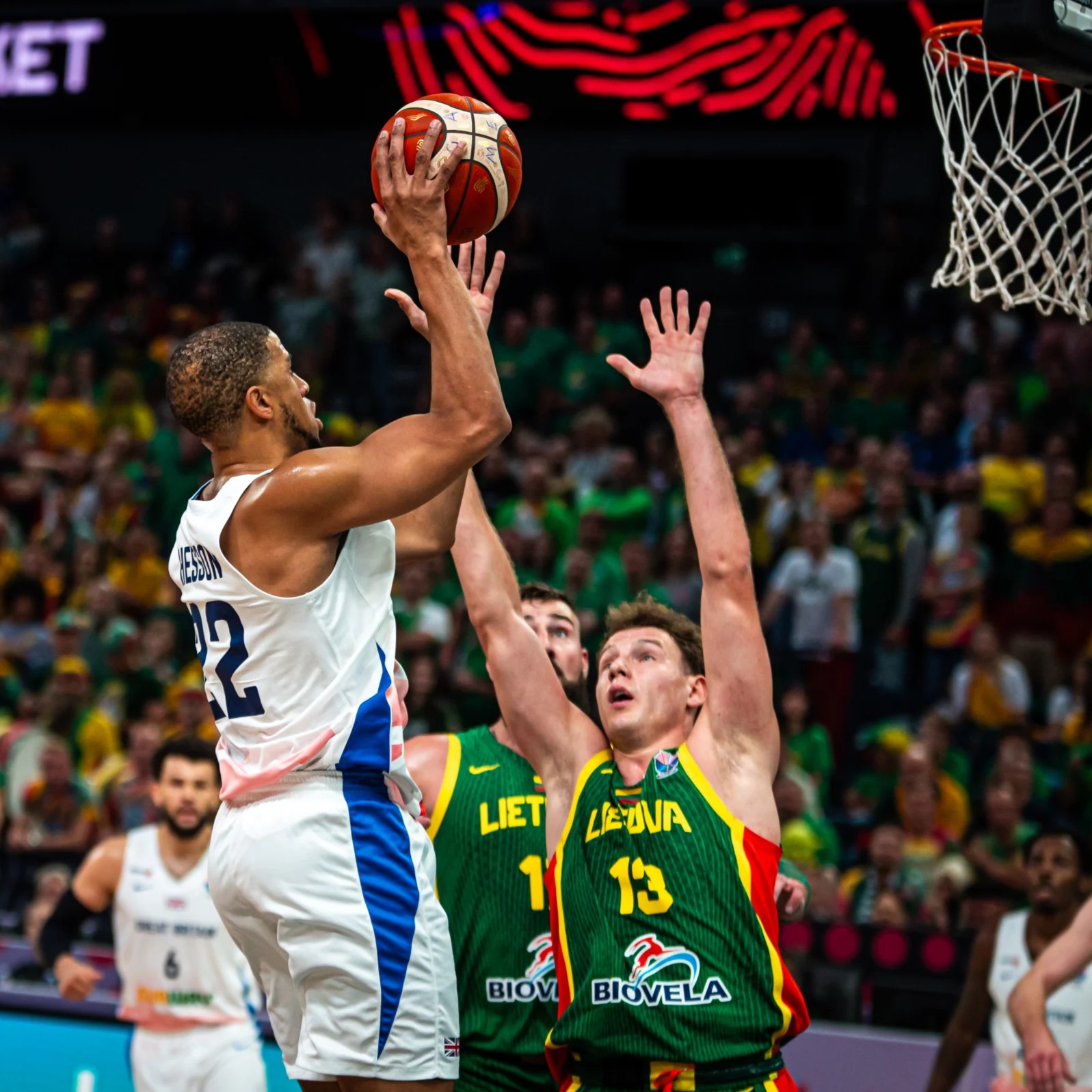 Great Britain Show Fight but Fall to Lithuania at EuroBasket 2025