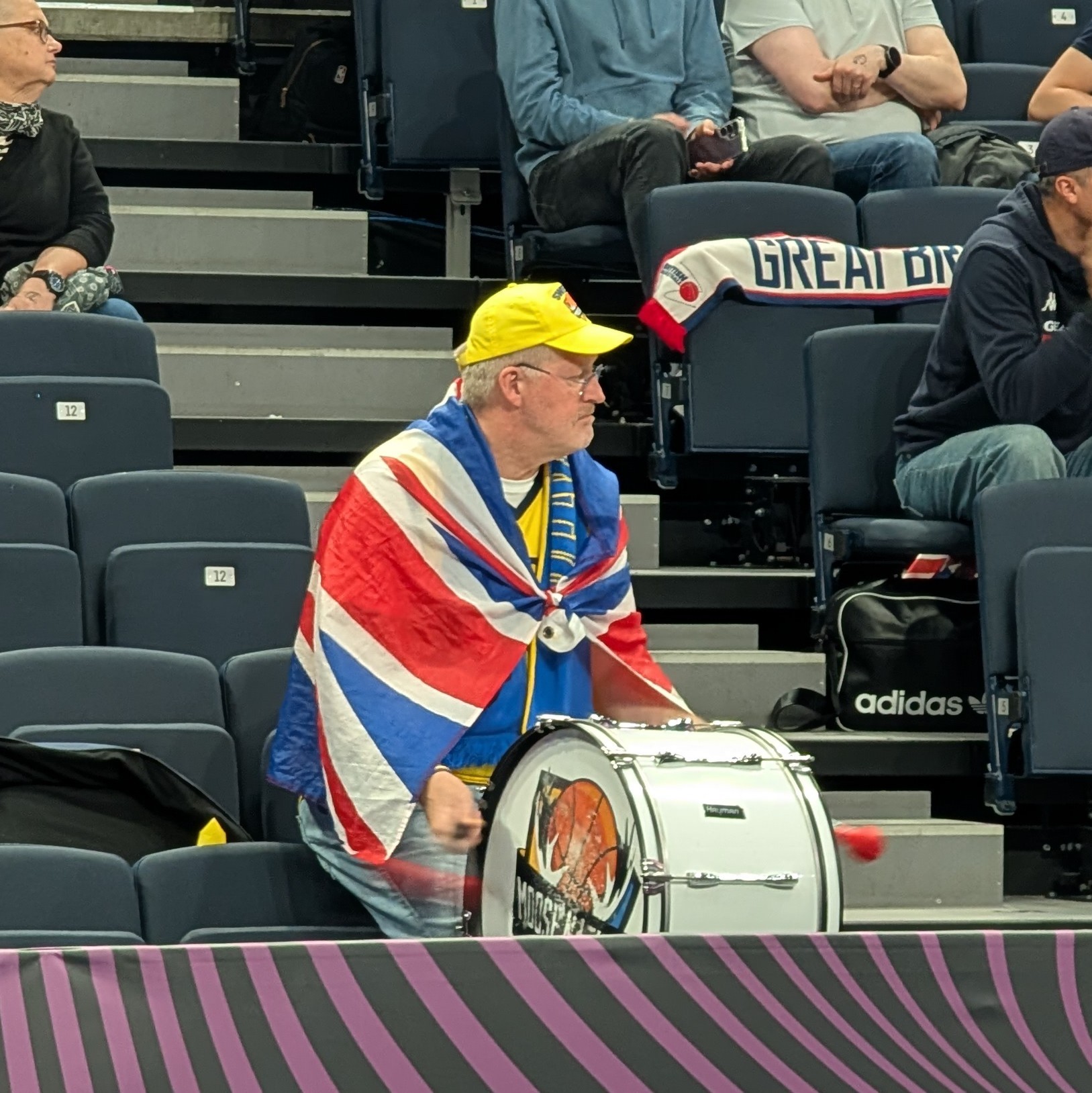 Marc Steutel's Great Britain had some unexpected support at EuroBasket 2025 as Sweden's fans cheered them on.