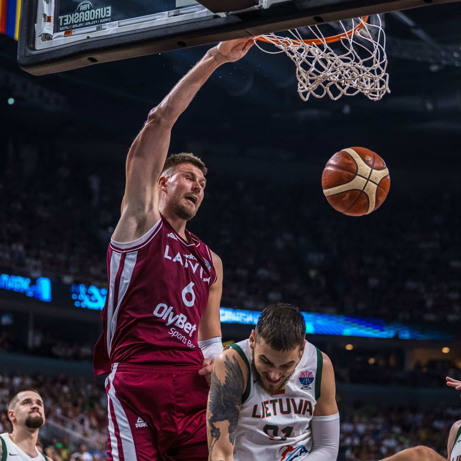 For all his personal heroics, Kristaps Porzingis couldn't keep Latvia's EuroBasket 2025 dream alive.
