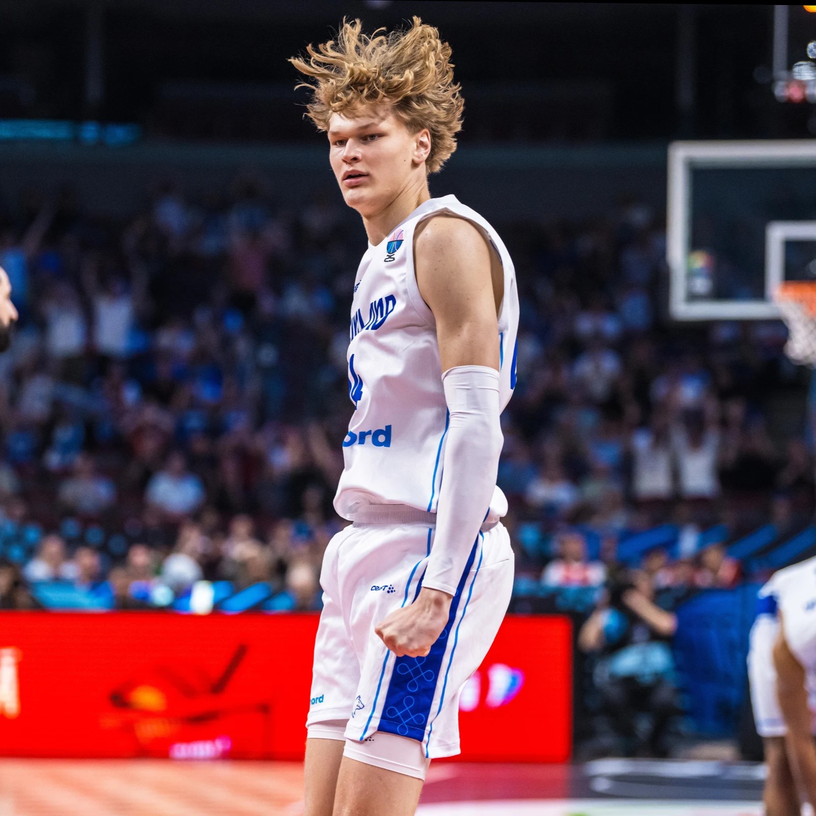 Miikka Muurinen, aka Slim Jesus, has been a breakout star for Finland at EuroBasket 2025.