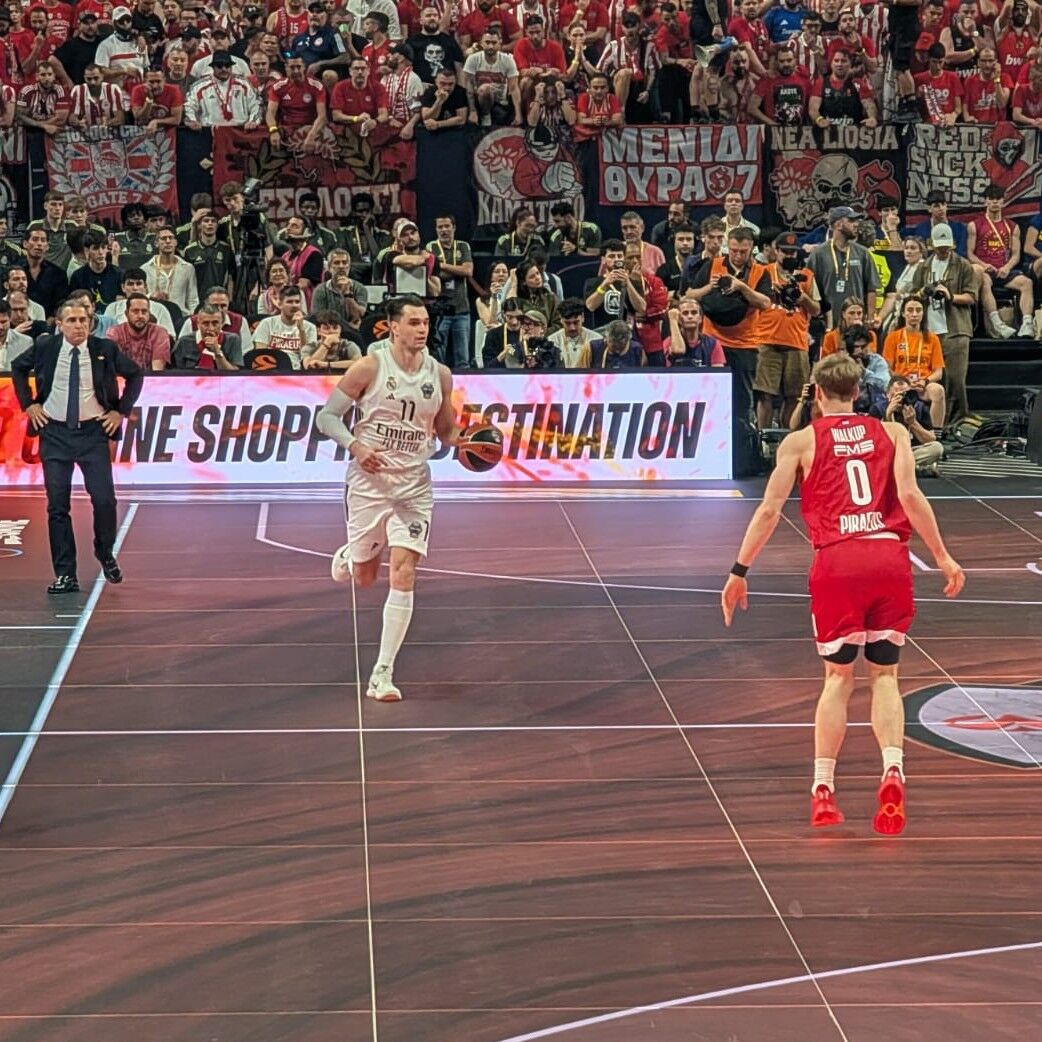 Mario Hezonja started and finished a run that reminded Olympiacos that Real Madrid were in this fight to the end at the Euroleague Final Four