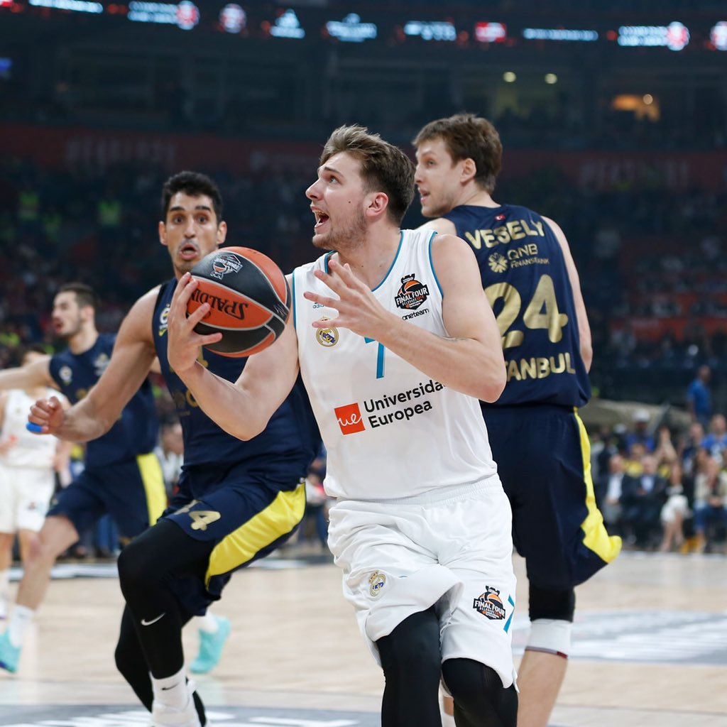 Luka Doncic Real Madrid 2016/17 Euroleague Adidas Shooting Shirt