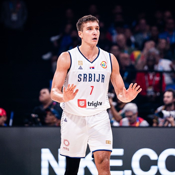 Bogdan Bogdanovic made his case for MVP of the 2023 FIBA Basketball World Cup as Serbia beat Canada.