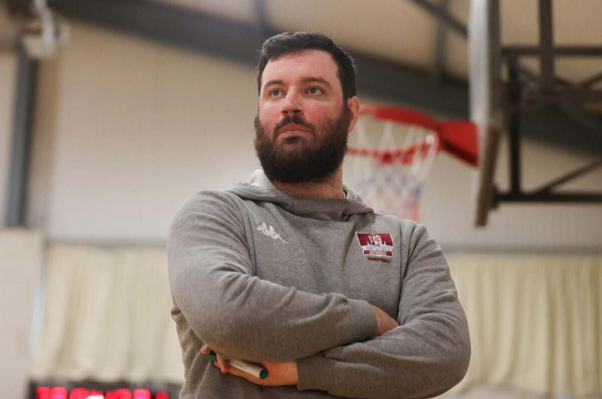 Paul O'Brien is an Irish basketball coach with an impressive beard.