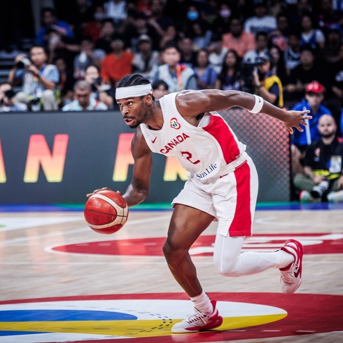 Shai Gilgeous-Alexander dominated as he led Canada past Luka Doncic and Slovenia at the 2023 FIBA World Cup