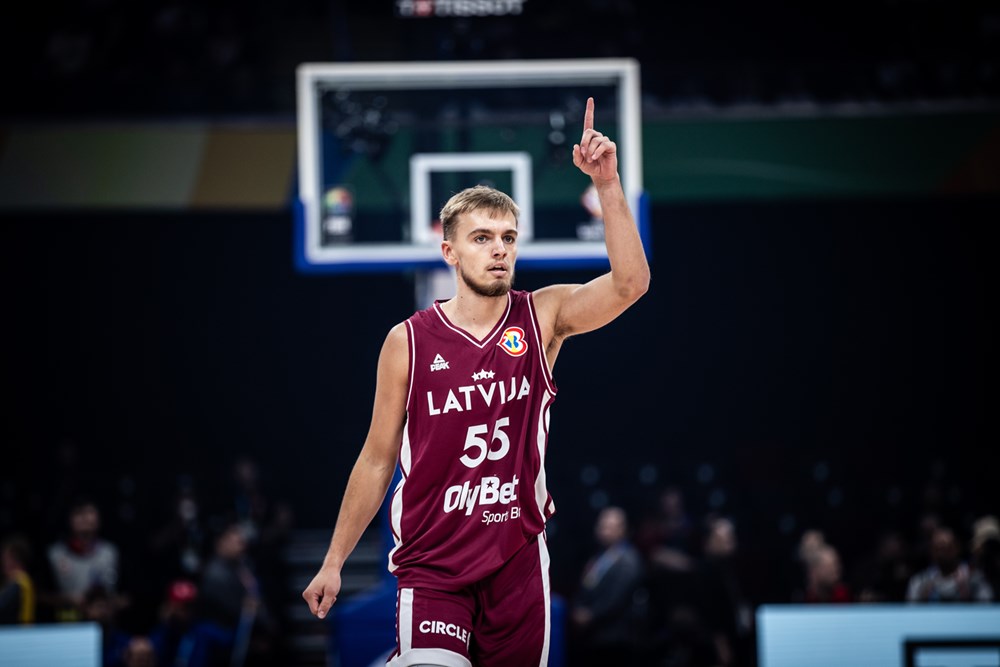 Arturs Zagars has been impressive for Latvia at the 2023 FIBA World Cup and had a good performance against Germany.