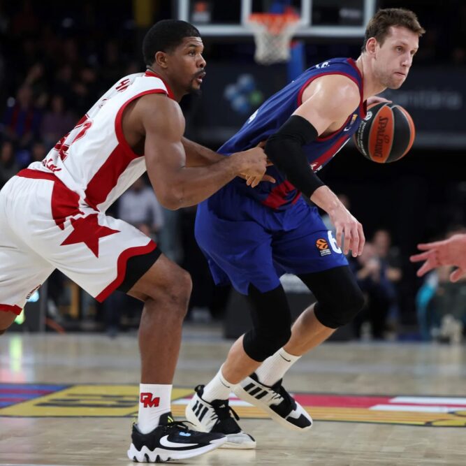 Olimpia Milano host FC Barcelona in Euroleague Basketball on Friday night.