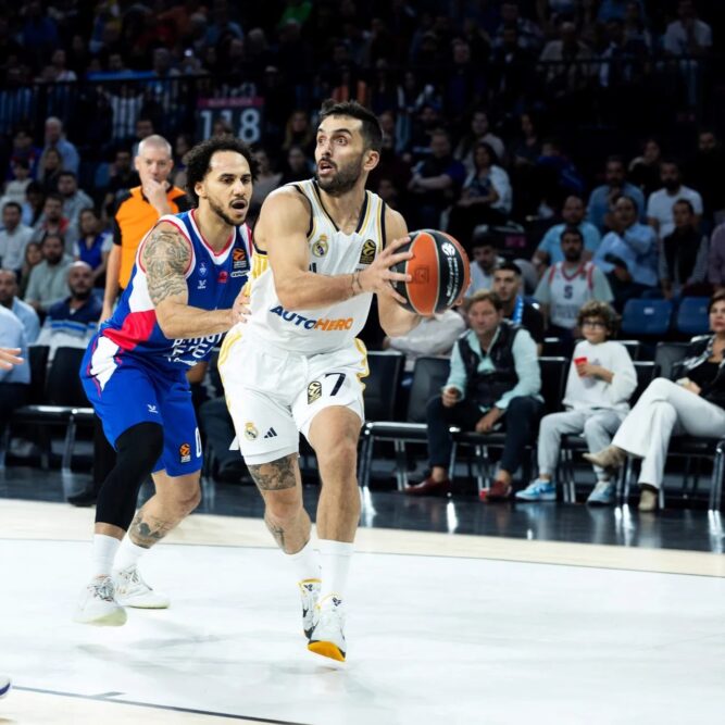 Facundo Campazzo will lead Real Madrid against Shane Larkin and Anadolu Efes in Euroleague action on Friday night