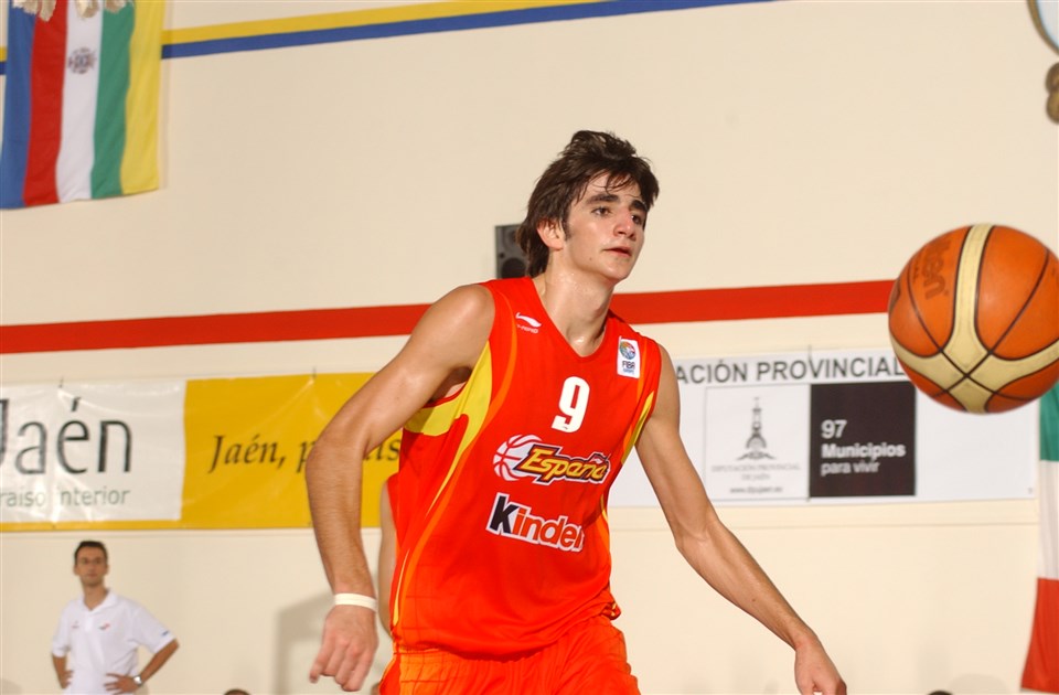 As a teenager with Spain and Joventut Badalona, Ricky Rubio was already well-known among basketball fans before he entered the NBA. Photo: FIBA