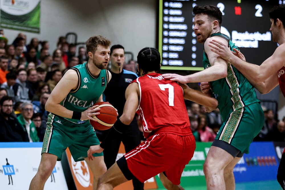 Sean Flood's outside shooting was a rare upside for Ireland as they lost to Switzerland in their 2027 FIBA World Cup qualifier.