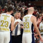Nick Calathes picked his moment as Sarunas Jasikevicius and Fenerbahce overcame Monaco to reach the Euroleague Final Four.