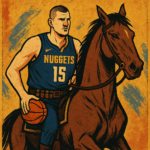 Nikola Jokic leads the Nuggets past Ivica Zubac in a physical Game 1 win over the Clippers to start the NBA Playoffs.