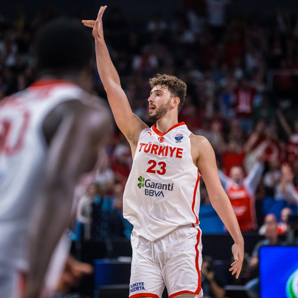 Alperen Sengun's heroics weren't enough as Germany held off a fine challenge to win an all-time classic EuroBasket final. (Credit FIBA)
