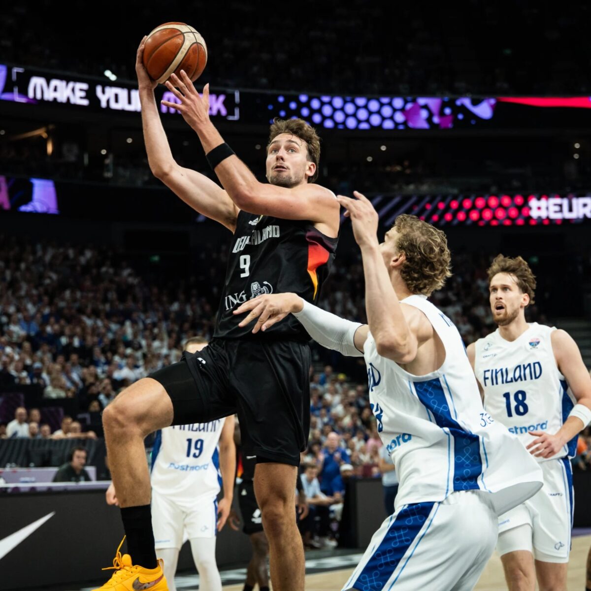 Franz Wagner (Orlando Magic) and Dennis Schroder (Sacramento Kings) led Germany past Finland as depth and balance powered their perfect EuroBasket 2025 group stage run.