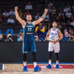 Luka Doncic carries Slovenia into a EuroBasket 2025 quarter final vs Germany’s deep line-up by Franz Wagner and Dennis Schroder.