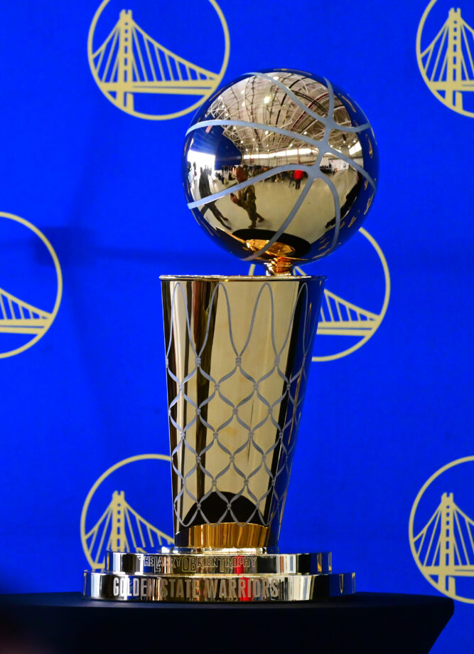 The name of Larry O'Brien and Greatness have something in common: The NBA Championship trophy