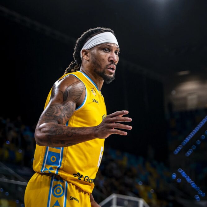 The ACB/Liga Endesa relegation battle promises to be intense. One of Gran Canaria, Andorra, and San Pablo Burgos is set for the drop this season. Pic: Basketball Champions League