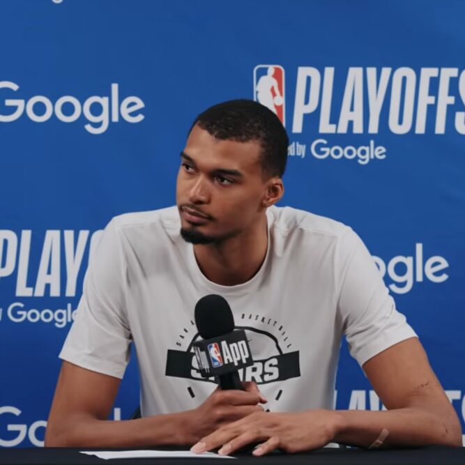 Victor Wembanyama and the San Antonio Spurs advanced in the NBA Playoffs after getting the ideal test from the Portland Trailblazers