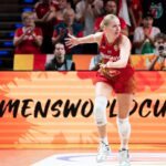 Dorka Juhasz in action for Hungary at the 2026 FIBA Women’s World Cup, where her 19 points and 16 rebounds helped secure a crucial win over Nigeria. (Pic: FIBA)