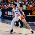 Gabby Williams leads France against Germany in the 2026 FIBA Women’s World Cup semi-final. (PIC: FIBA)
